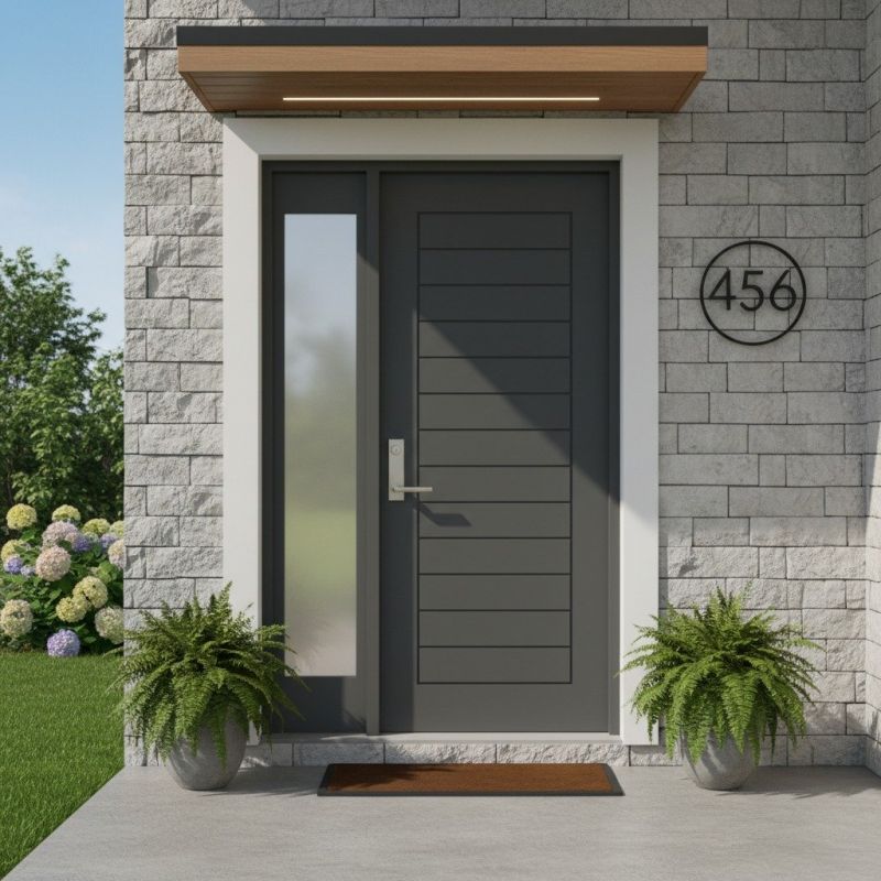 Front Door Installation detail