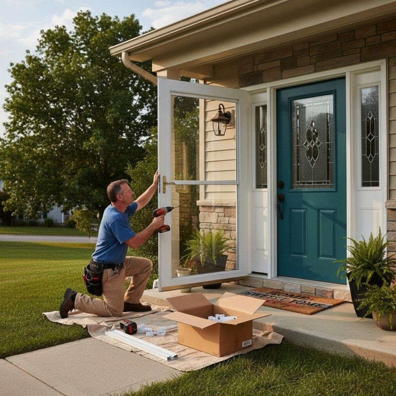 Storm Door Installation